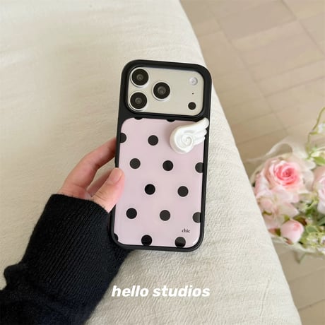 【iPhone17対応】レトロドットミニウィングiPhoneケース