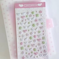 ウィッシュコア👼🍀🍥🎀ぷっくりシール