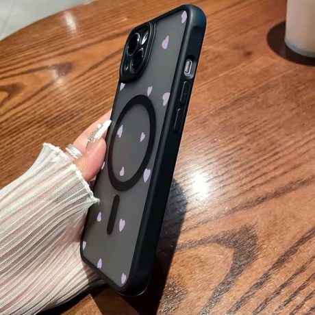 【MagSafe対応】シースループチハートiPhoneケース