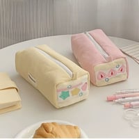 ロールケーキ風ペンケース/筆箱/ポーチ