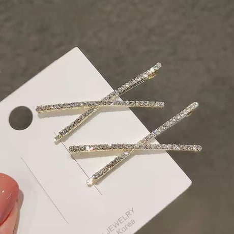 2本セット♡クロスヘアクリップ