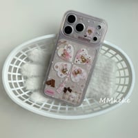 【iPhone17対応】ばにーちゃん🍀クローバーiPhoneケース