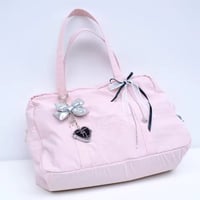 マカロンカラーバストンバッグ/ジム用バッグ/フィットネス/ヨガ/トートバッグ/通学バッグ