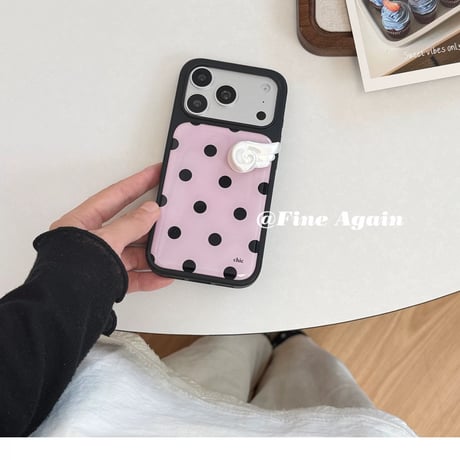 【iPhone17対応】レトロドットミニウィングiPhoneケース