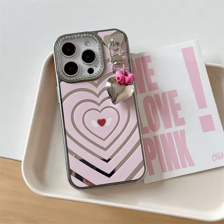 Y2K💗ハートビームエンジェルiPhoneケース