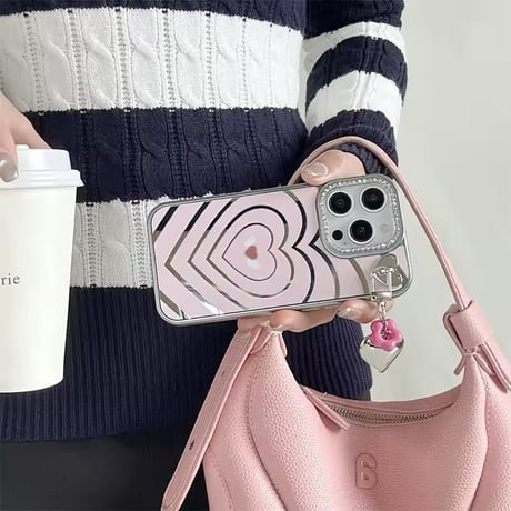 Y2K💗ハートビームエンジェルiPhoneケース