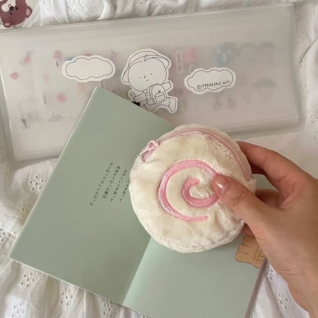なると🍥いちご🍓ミニポーチ