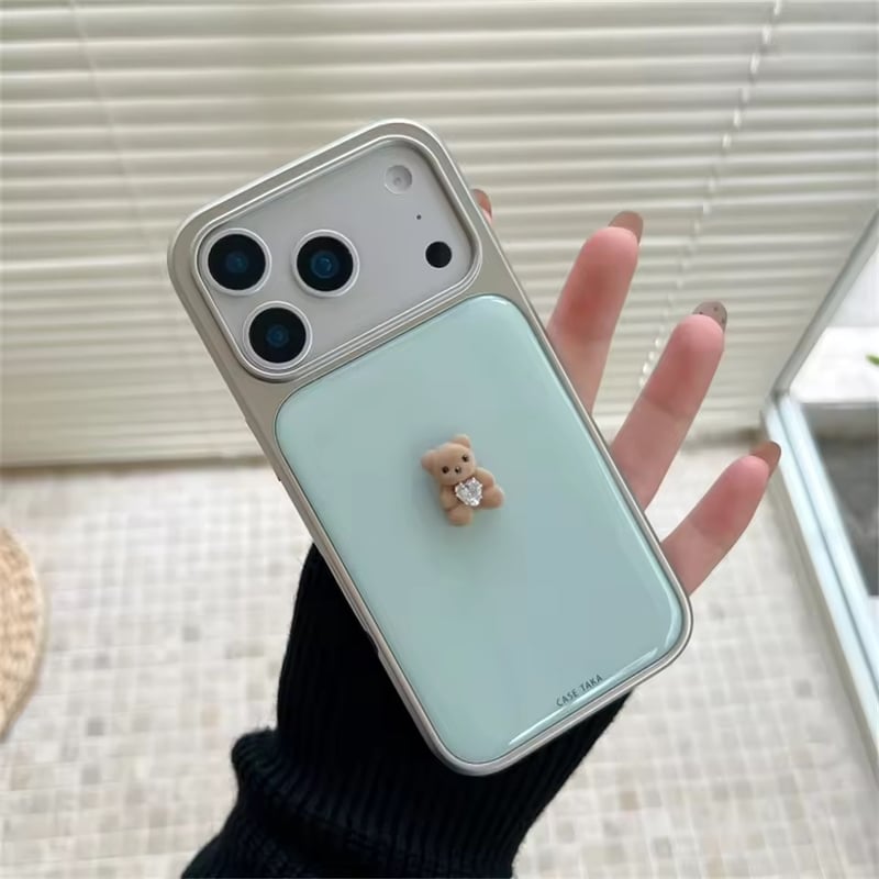 iPhone17対応】3Dくまさん🧸iPhoneケース | AURALALA | 輸入韓国雑