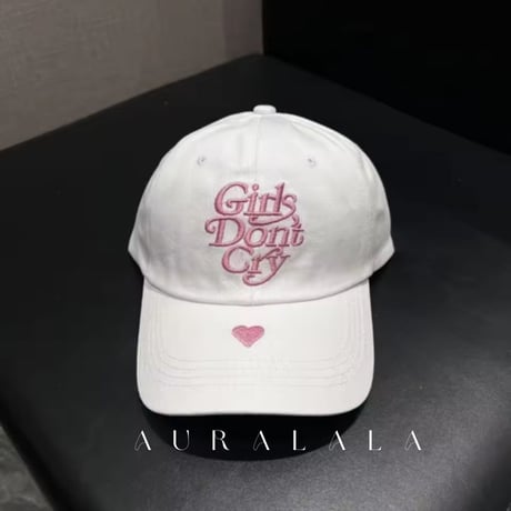 lettering ♥ heart キャップ/帽子