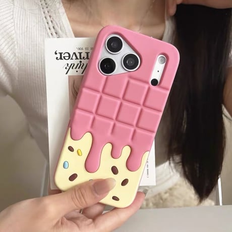 【iPhone17対応】とろけるチョコ🍫iPhoneケース