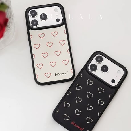 【iPhone17対応】LOVE HEART iPhoneケース