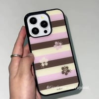 【iPhone17対応】まかろんカラーハイビスカスiPhoneケース