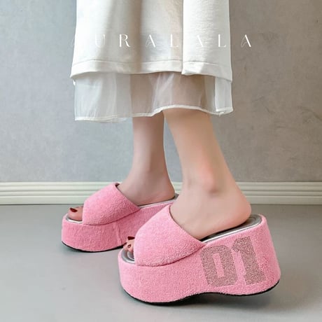 厚底平成GALサンダル