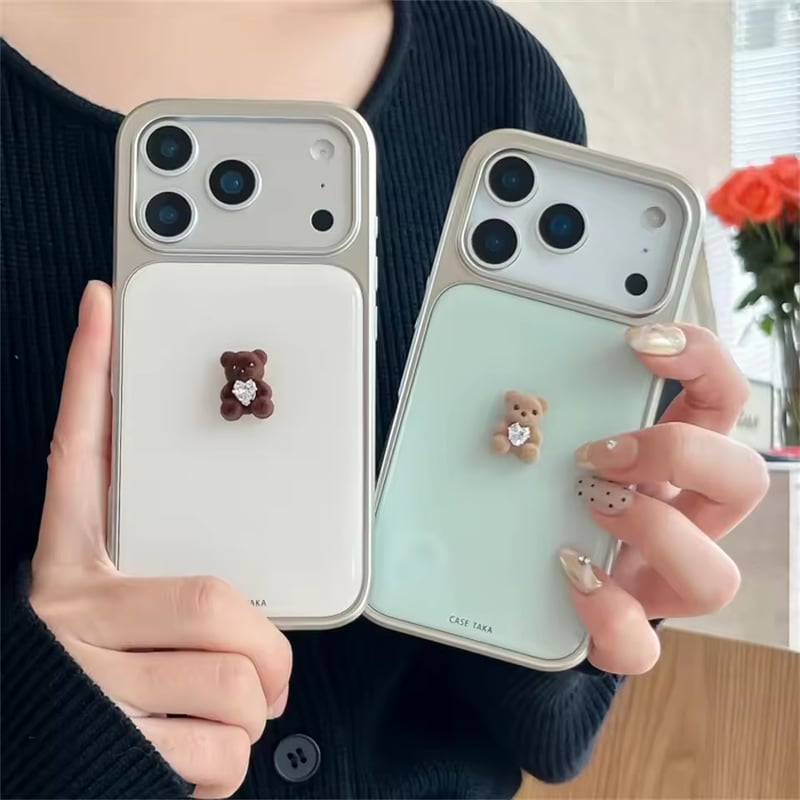 iPhone17対応】3Dくまさん🧸iPhoneケース | AURALALA | 輸入韓国雑