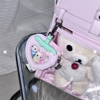 いちご🍓ハートぬいケースキーホルダー/チャーム