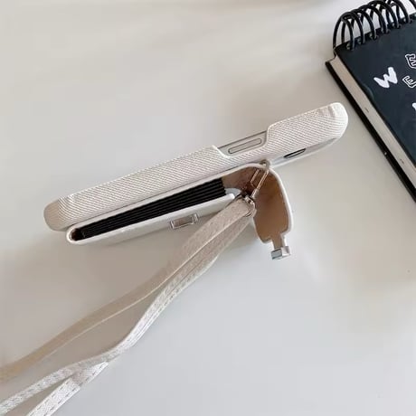 高見え✨おとなっぽカードホルダー付きiPhoneケース