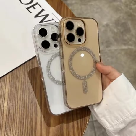 キラ☆キラMagSafeクリアiPhoneケース