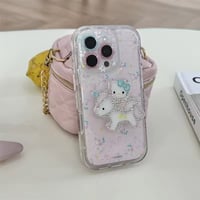ユニコーン乗りキラキラiPhoneケース