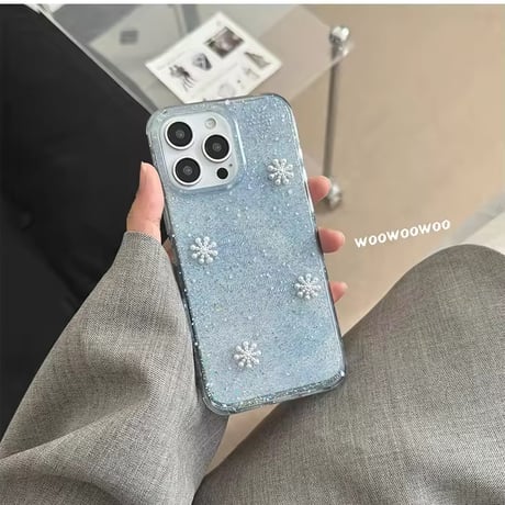 スノーノルディック⛄クリアiPhoneケース