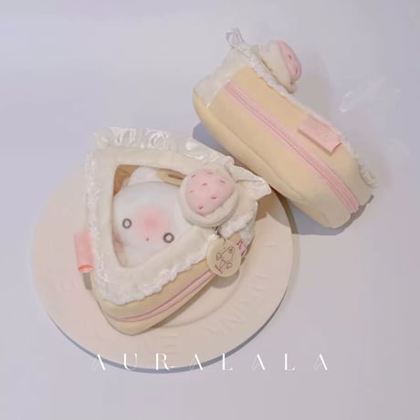 ショートケーキ🍰ぬいケース/チャーム/キーホルダー