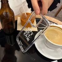 【iPhone17対応】SOY MEL EJOR lettering Clear iPhoneケース