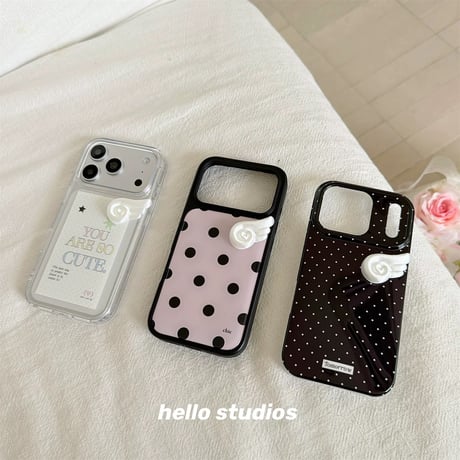 【iPhone17対応】レトロドットミニウィングiPhoneケース