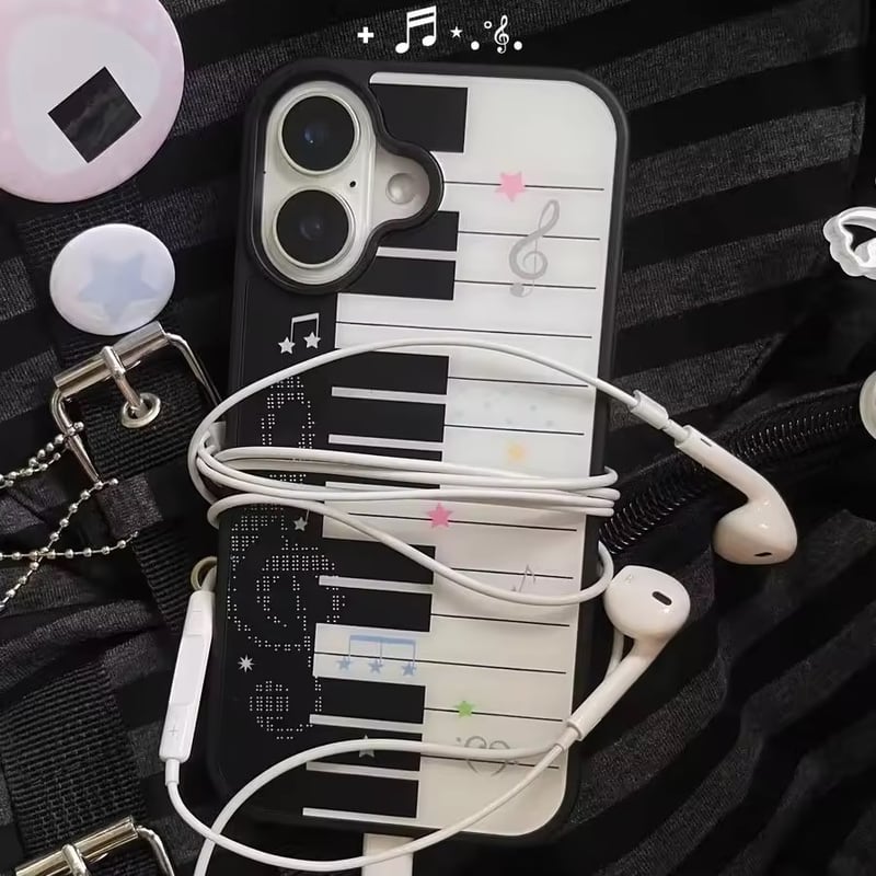 ピアノ鍵盤♬iPhoneケース | AURALALA | 輸入韓国雑貨＆インテリア