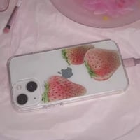 リアルストロベリー🍓クリアiPhoneケース