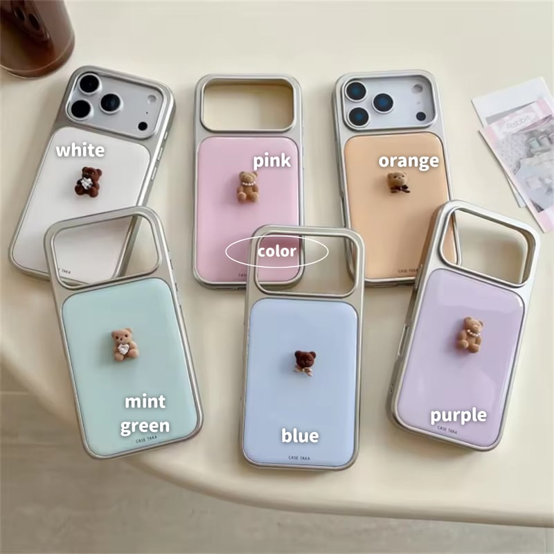 iPhone17対応】3Dくまさん🧸iPhoneケース | AURALALA | 輸入韓国雑