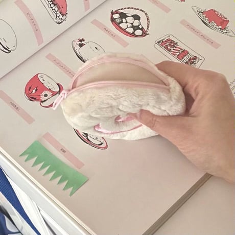 なると🍥いちご🍓ミニポーチ