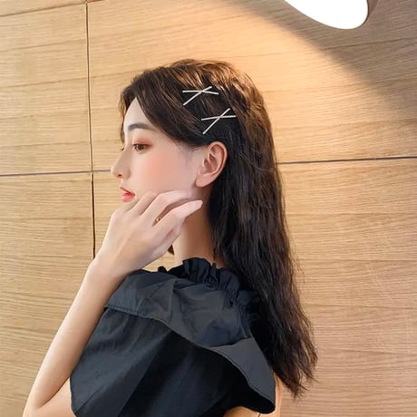2本セット♡クロスヘアクリップ