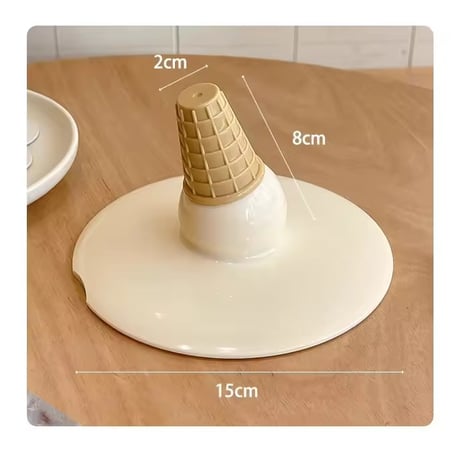 溶けたアイス🍦みたいなスタンドミラー/鏡