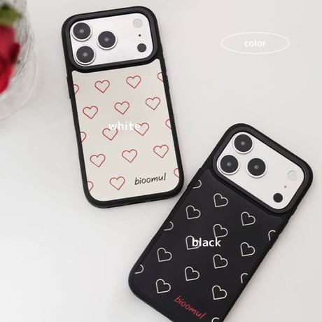 【iPhone17対応】LOVE HEART iPhoneケース
