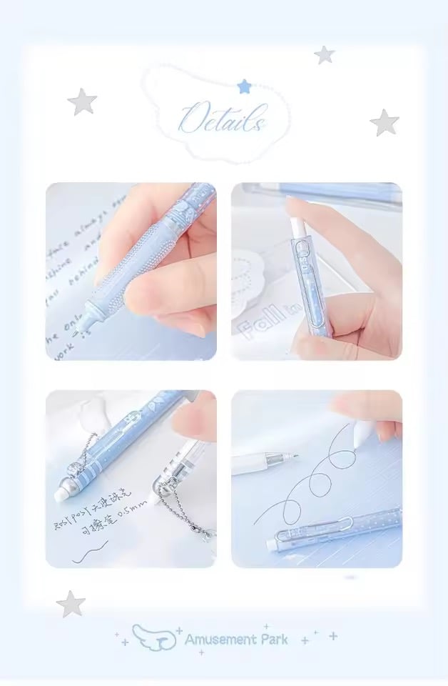 ウィッシュコア👼エンジェルゲルペンセット | AURALALA | 輸入韓国雑貨