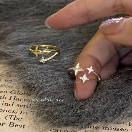 ✨kirakira star ring /リング/指輪