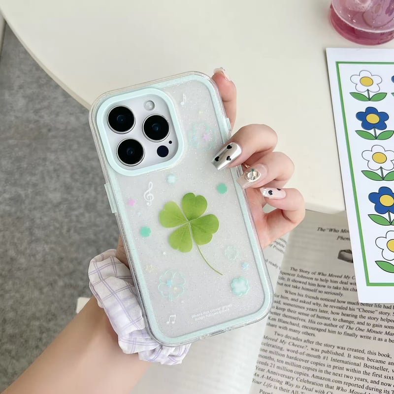 clover sparkling iPhoneｹｰｽ/ウィッシュコア🍀 | AURALALA