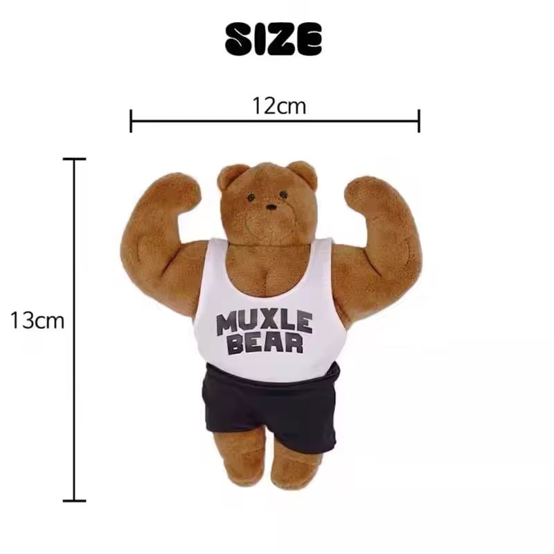 ファンシーアラモード＊マッチョのくまちゃん＊熊 ぬいぐるみ キーホルダー ファンシーアラモード＊マッチョのくまちゃん＊熊 ぬいぐるみ