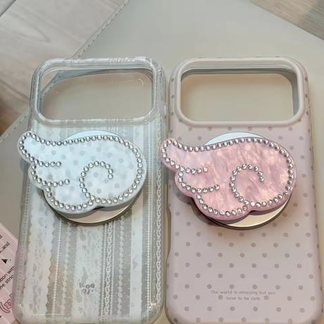 ウィング☆彡MagSafe対応グリップ