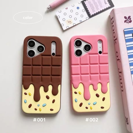 【iPhone17対応】とろけるチョコ🍫iPhoneケース