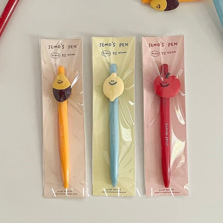 ゆるふーど🍅🍠🍋ボールペン/文房具/文具