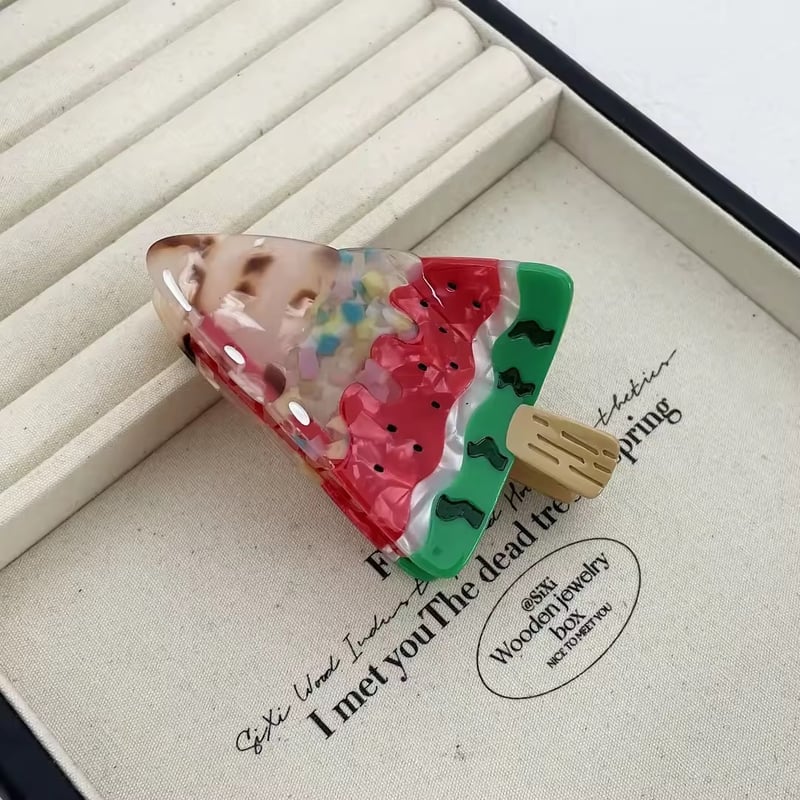 ドラマで着用されました！summer sweets 🍦ヘアクリップ | AURALALA |