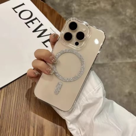 キラ☆キラMagSafeクリアiPhoneケース