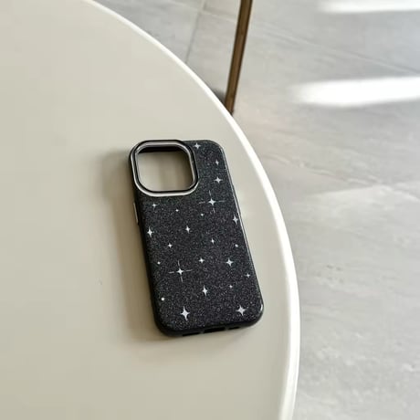 キラキラ夜空風iPhoneケース
