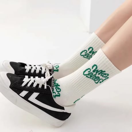 スポーティー グリーンホワイトソックス