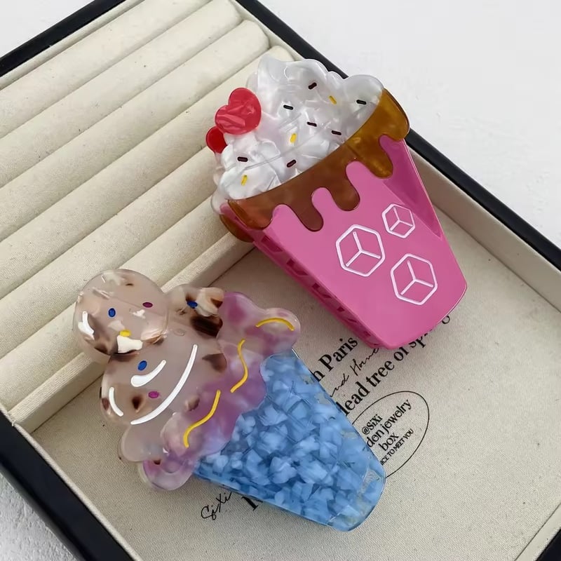 ドラマで着用されました！summer sweets 🍦ヘアクリップ | AURALALA |