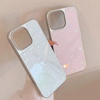 【iPhone17対応】りぼんふらわーマカロンカラーiPhoneケース
