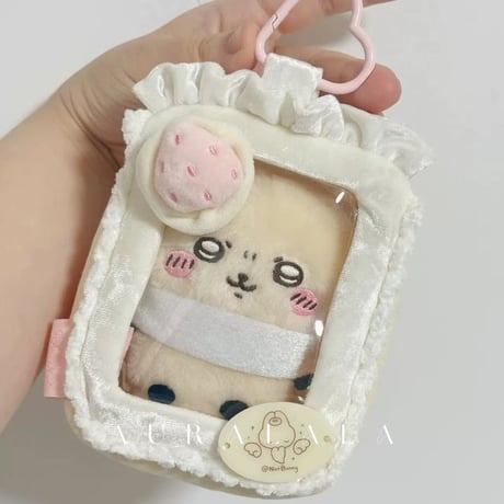 ショートケーキ🍰ぬいケース/チャーム/キーホルダー