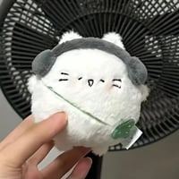 ヘッドフォンにゃんこキーホルダー/チャーム