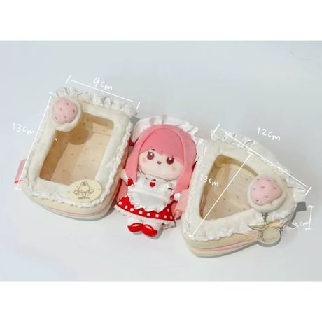 ショートケーキ🍰ぬいケース/チャーム/キーホルダー