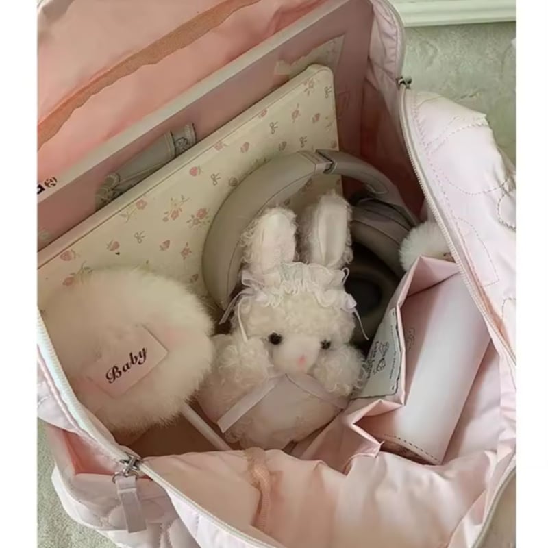 ★新品★ おでかけキルティングボストンバッグ ピンク 商品詳細ページ